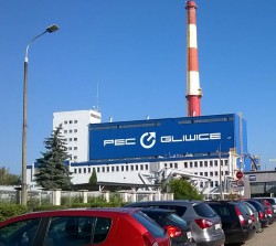 Budynek nowej sieci ciepłowniczej