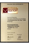 Certyfikat Fair Play