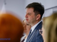 uruchomienie nowej prasy hydraulicznej przemówienie Prezydenta Mariusza Śpiewoka